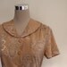 Holiday Sale - Paisley print dress. VINTAGE. Size 10 day dress. Excellent condition
