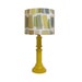 Yellow Lamp vintage updated handcrafted lampshade 14 inch drum lamp shade Halmstad Mosaic by Robert Allen At Home