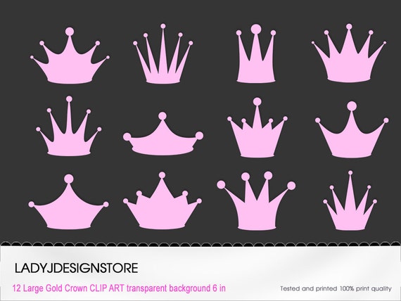 clip art pink crown - photo #48