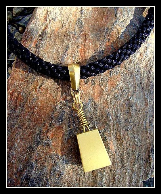 Rock Climber Necklace Climbing Stopper Necklace Made by MaeMonkey