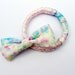 Pastel Dots Hair Bow and Bracelet Set