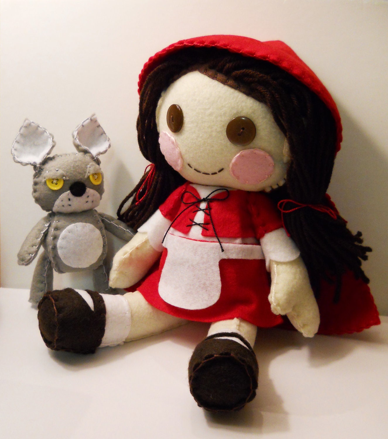 little red riding hood wolf stuffed animal