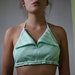 Vintage 70's Collared Halter Crop-Top