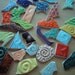 31K - 31 pc BITS 'n PIECES - Ceramic Mosaic Tiles