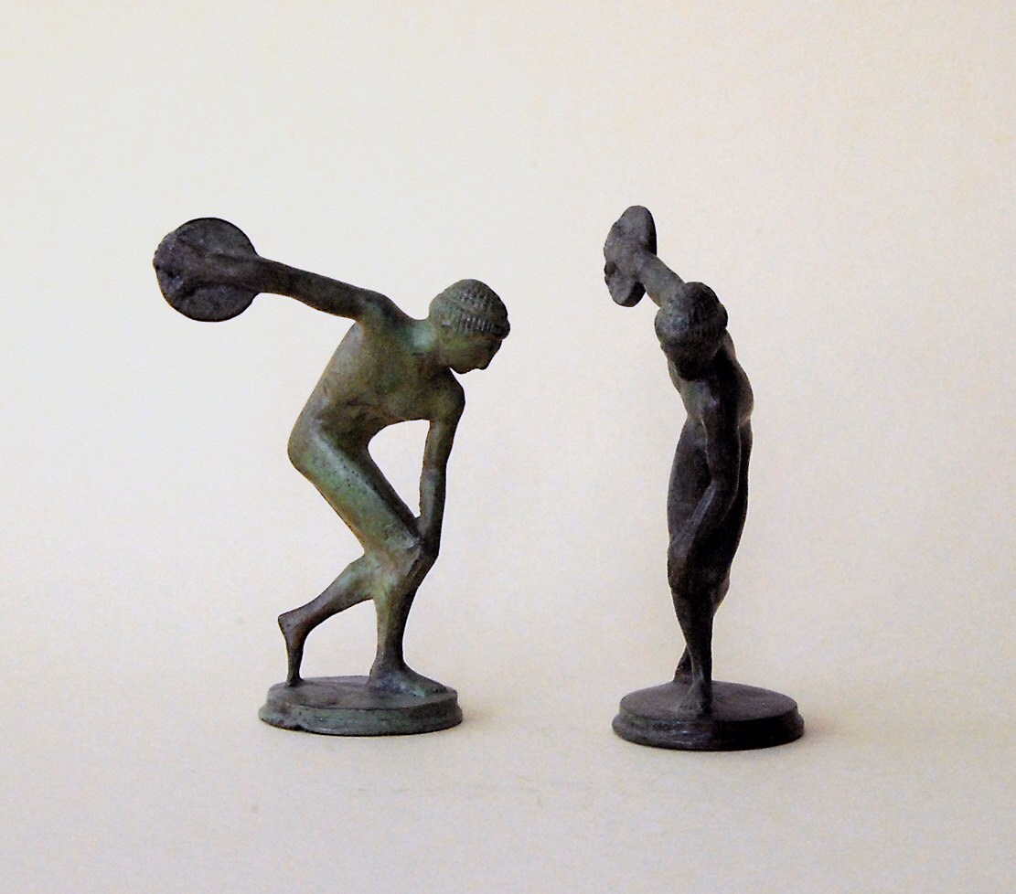 Discobolus of Myron Discus Thrower Athlete