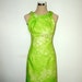 Vintage 1960s mini dress. Cresta Couture. Small.