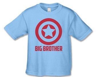 Big Brother Shirts - Superhero Big Brother T-Shirt - Pregnancy Announcement Shirt - Big Brother Announcement Shirt - Sibling Shirts