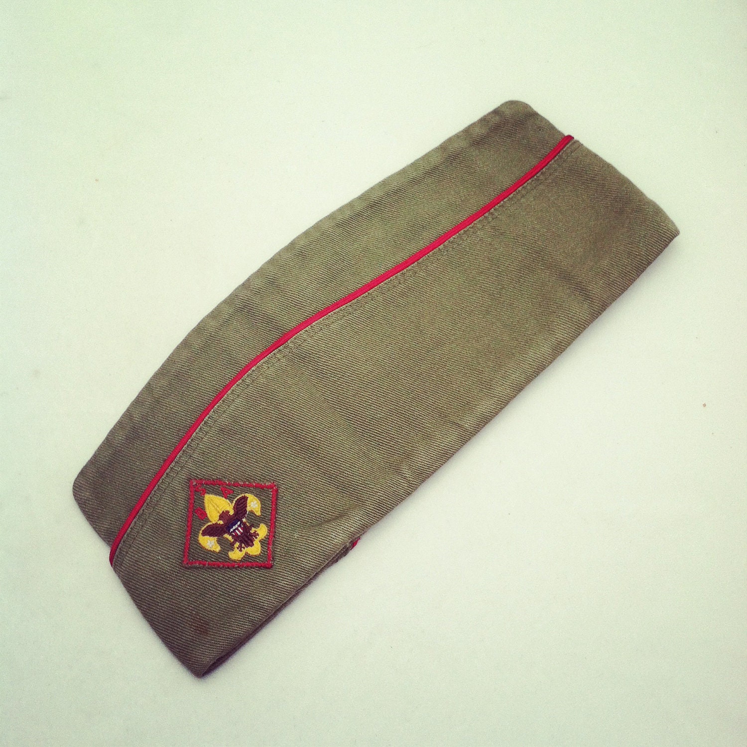 Vintage BOY SCOUT HAT / Sanforized Official Boy Scouts of