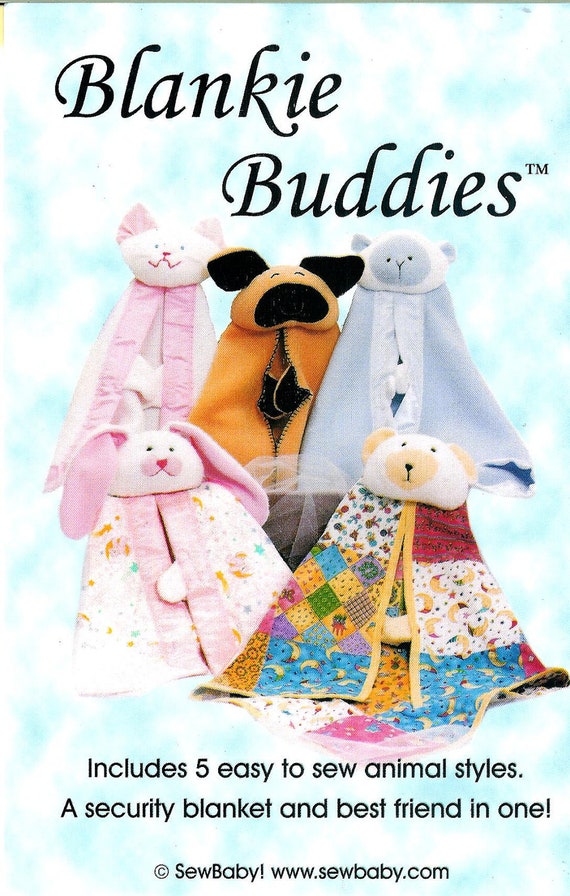BLANKET BUDDIES Sewing INSTRUCTIONS Pattern by attackofthevintage