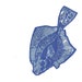 blue flounder patch