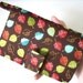 REDUCED Price over 40% OFF - ID Window Business Click-It Wallet New Design Passport Wallet in Wildwood Leaves