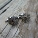 Vintage Watch Movement Cuff Links Seventeen Jewels