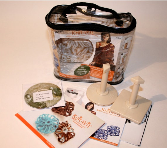 KnitWit Kit for No Knit Woven Yarn Projetcs