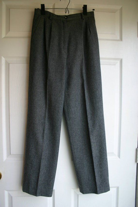 Vintage Ladies Grey WOOL Pendleton Pants / by ATELIERVINTAGESHOP