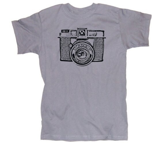 Mens Vintage Camera T Shirt 5705