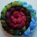Wool Roving merino spinning or felting Red Earth 4ozs gradient roving