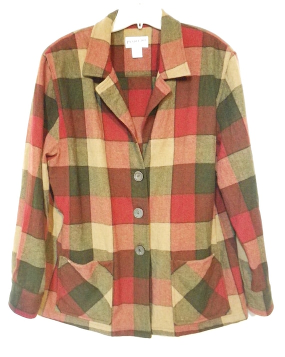 Women's Vintage 90s Pendleton 49er Jacket Size 2X by BrickCity