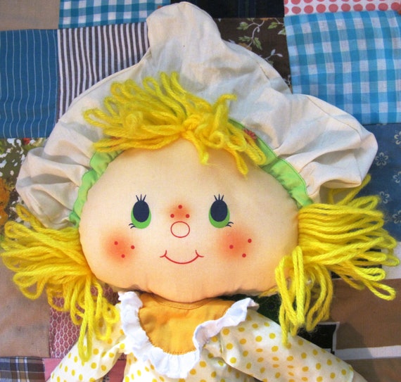 lemon meringue rag doll