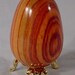Exotic Tulipwood Wood Egg Turned Wood Egg by Bryan Tyler Nelson for Nelsonwood