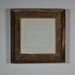 Barnwood photo frame 8x8 white 5x5 mat great for that just bought print