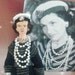 Coco Chanel Doll Miniature in Knit Dress and Hat