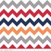 Chevron Fabric Riley Blake Medium in Boy Fat Quarter