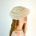 1950s Tilt Hat - 50s Hat - Bridal Headpiece