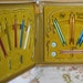 Vintage BOYE NEEDLE MASTER Knitting Case Needle Master Assortment of Needles