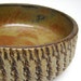 Ceramic serving bowl pottery fruit bowl chip and dip bowl stoneware bowl handmade bowl tribal organic bowl Fall color B-7 Free Shipping