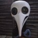 White Doctor Plague Leather Mask - Wearable