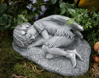 concrete fairy garden statues