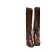 Mocha Brown Leather Riding Boots size 7