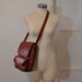 Reserved for Oemm Aymen 70's Purse / Double Happiness Vintage 1970's Boho Leather Hippie Bag