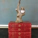 Howard Pierce Signed Owl in a Tree Vase, Stunning Mid Century Sculpture