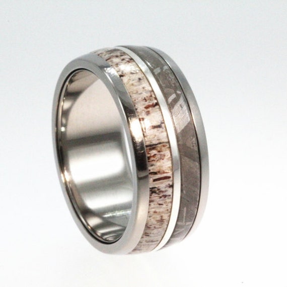 ... Interchangeable Wedding Band, Titanium Pinstripe, Ring Armor Included