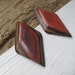 Vintage Wood Post Earrings
