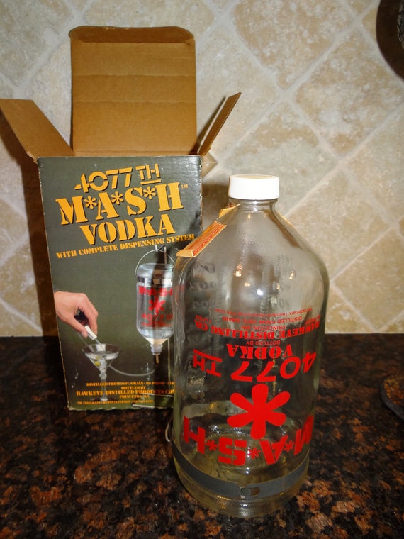 Vintage Rare 4077th MASH Vodka Dispensing System Collectible