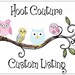 Custom listing for thesewprincess