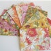 10 Assorted watercolor flower envelopes - size 4 bar - 4 x 5 1/4 - guest book envelopes - medium envelopes - invitation envelope - scrapbook
