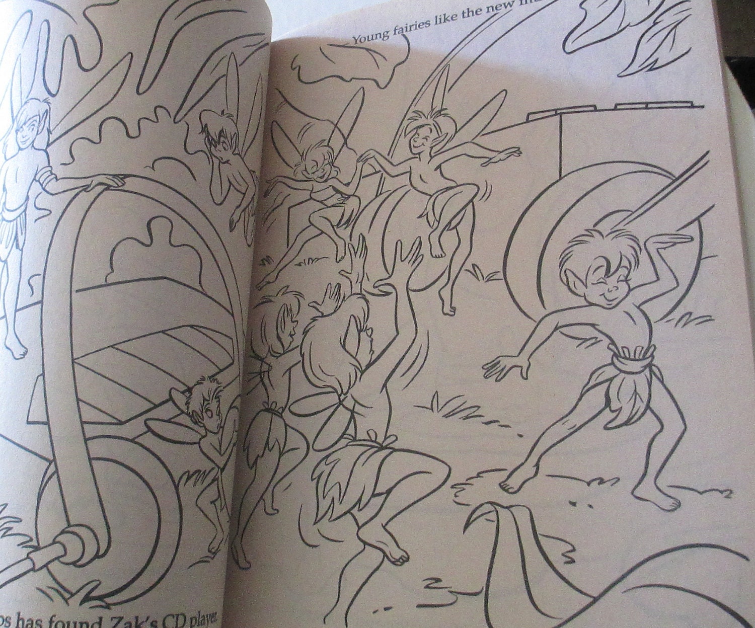 1992 Coloring Book Ferngully The Last Rainforest