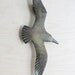 mid century brass seagull door knocker