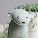 pocket bear / walter / sea green bear