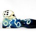 Octopus Chillum Medium Full Color Fumed Hand Blown Glass