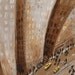 One day in New York City - an original illustration,cityscape, sepia, brown, gold, amber