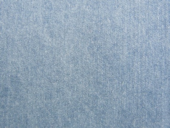 12 oz Stonewash Light Blue Denim Fabric Slipcovers by libbysfabric