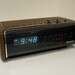 Vintage Panasonic Clock Radio RC-75 Blue Digital