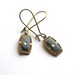 Lapis Lazuli Vintage Drop Earrings
