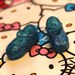 Blythe Blue with blue glitter Flat Style Mary Jane shoes