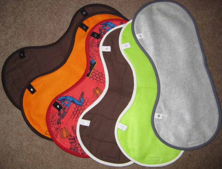 Burp cloth and Bib combo by pattiashton on Etsy