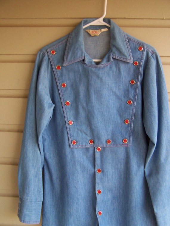 Vintage Western Shirt MOVING SALE Men's Larry by papercherries